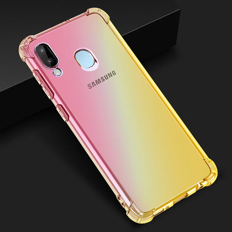 Противоударный мягкий прозрачный силиконовый чехол для телефона, для samsung Galaxy A10 A10E A20 A20E A30 A40 A50 A60 A70 A80 A90 чехол