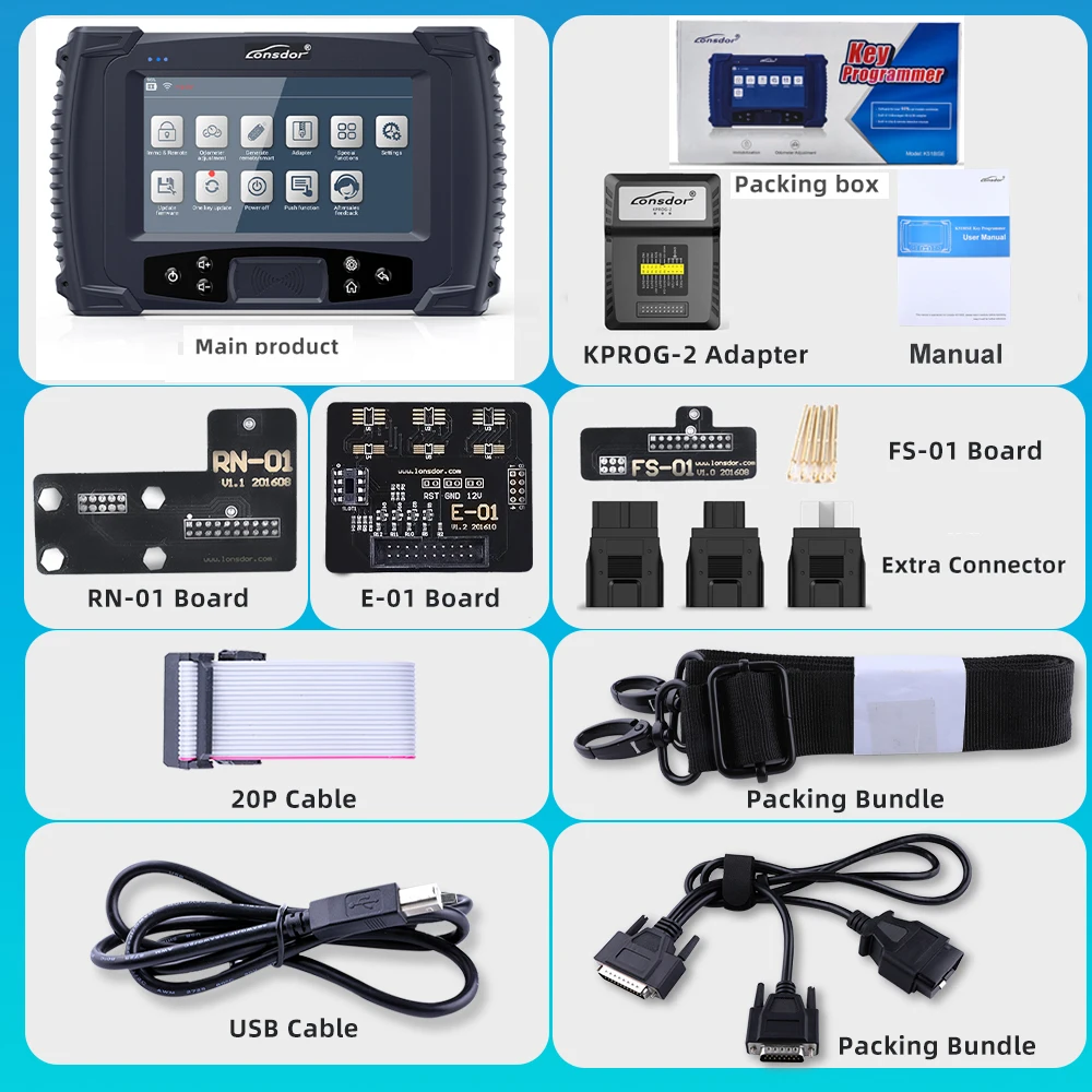 US $685.79 Key Programmer Car Auto With Odometer Adjustment Professional Lonsdor K518S AntiTheft IMMO Code Reader Key Program OBD2 Scanner
