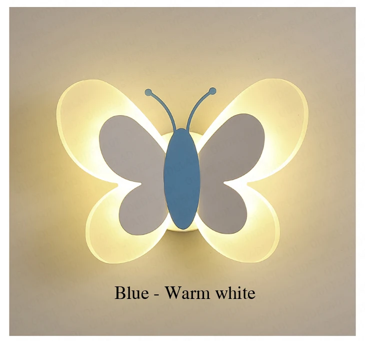 Butterfly Bedside Wall Lamp for cozy bedroom lighting4