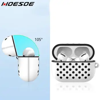 

For Apple AirPods Pro Case Luxury Honeycomb Hole Dots Soft Silicone Earphone Protector Case Cover For Air Pods 3 Charging Box