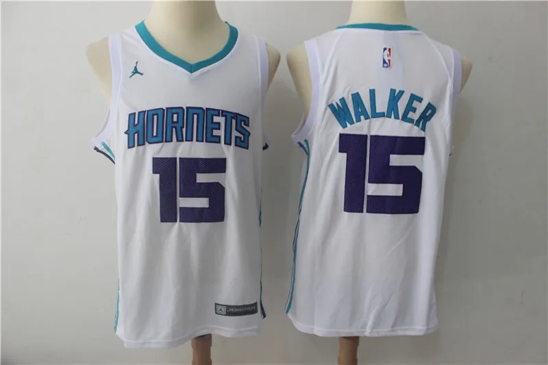 for men A+++ Качественная мужская футболка для взрослых#15 Kemba Walker - Цвет: for men