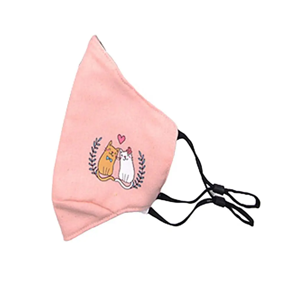 

Cartoon Cotton Anti Dust Protection Washable Children Face Mask Resuable Kids Face Mouth Mask Face Masks Earloops Masks