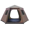 2022 New Style High Quality Double Layer 6-8 Person Automatic Camping With Snow Skirt Party Family Outdoor Tent Carpas ► Photo 2/6