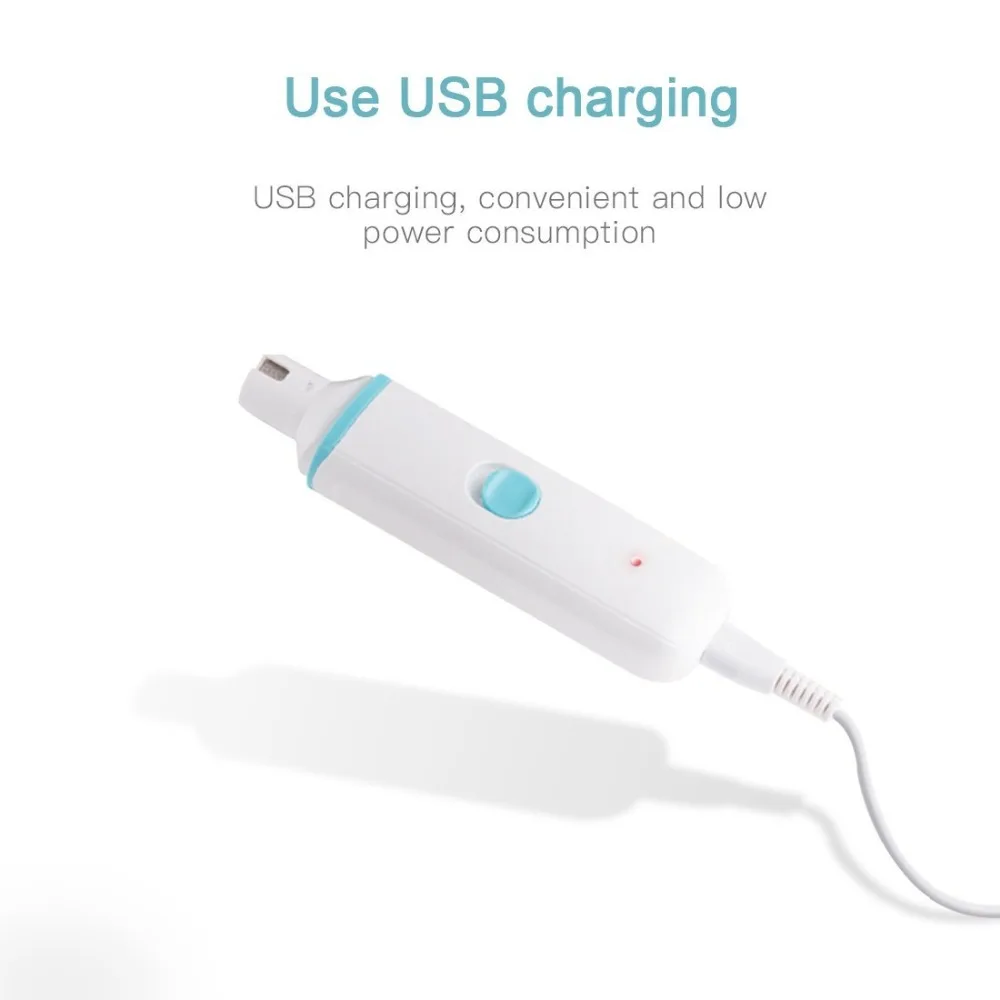 Машинка для стрижки домашних животных перезаряжаемая USB ухода за ногтями собак и