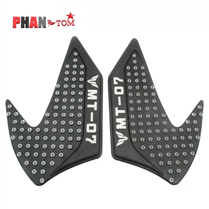

4 colour Motorcycle Tank Traction Pad Side Gas Knee Grip Protector Anti Slip Sticker For YAMAHA MT-07 MT07 Motorcycle