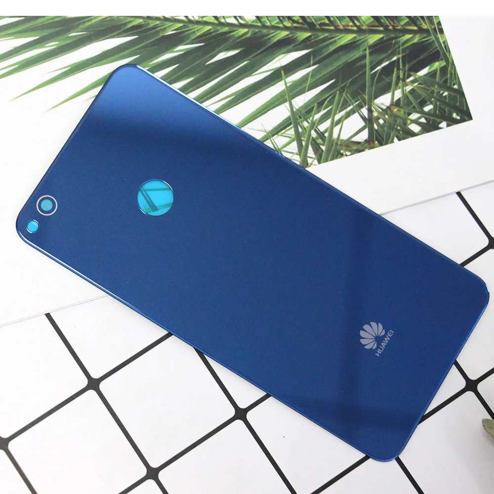 E-family 5.2" Back Cover for Huawei P8 lite / P9 lite Battery Cover Housing Door Glass with adhesive for Pra-LX1 LX3
