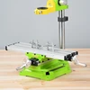 Precision Milling Machine Worktable Multifunction Drill Vise Fixture Working Table Adjustment Coordinate Table for Drill Bracket 1