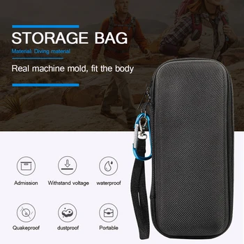 

Bluetooth Speaker Storage Bag Portable Case Electronic Equipment Accessory Hard Shell Protective Carrying Case for JBL Flip 5
