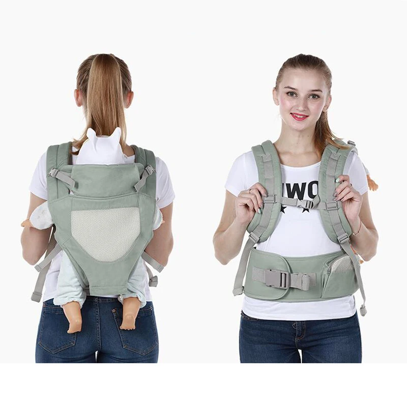 Эргономичная Сумка-кенгуру для младенцев и детей, слинг-кенгуру для путешествий 0-36 месяцев