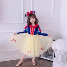 Осенне-зимнее платье для девочек милое кружевное платье принцессы с длинными рукавами и вуалью для маленьких девочек бархатное платье для маленьких девочек рождественское платье