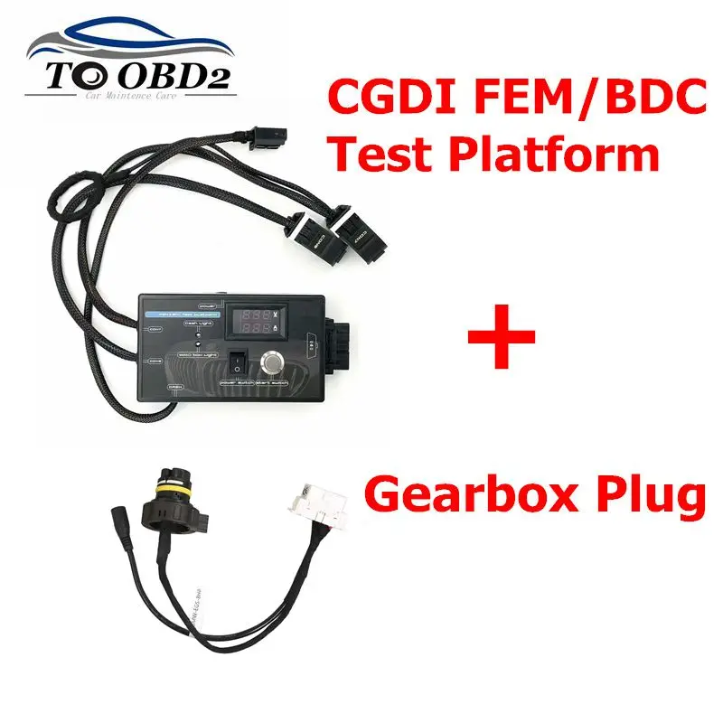 CGDI FEM BDC тестирование модуля платформа для BMW F20 F30 F35 X5 X6 I3 FEM/BDC Тесты платформа работает вместе с разъем коробки передач для BMW