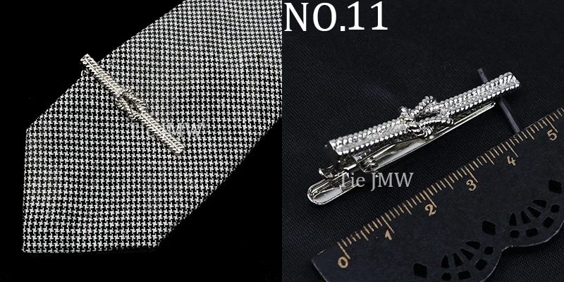 1 Piece Chrome Stainless Tie Clips Scissors Ax Car Owl Sword Hammer Shape Metal Tie Clip for Men Necktie Clips Pin For Mens Gift