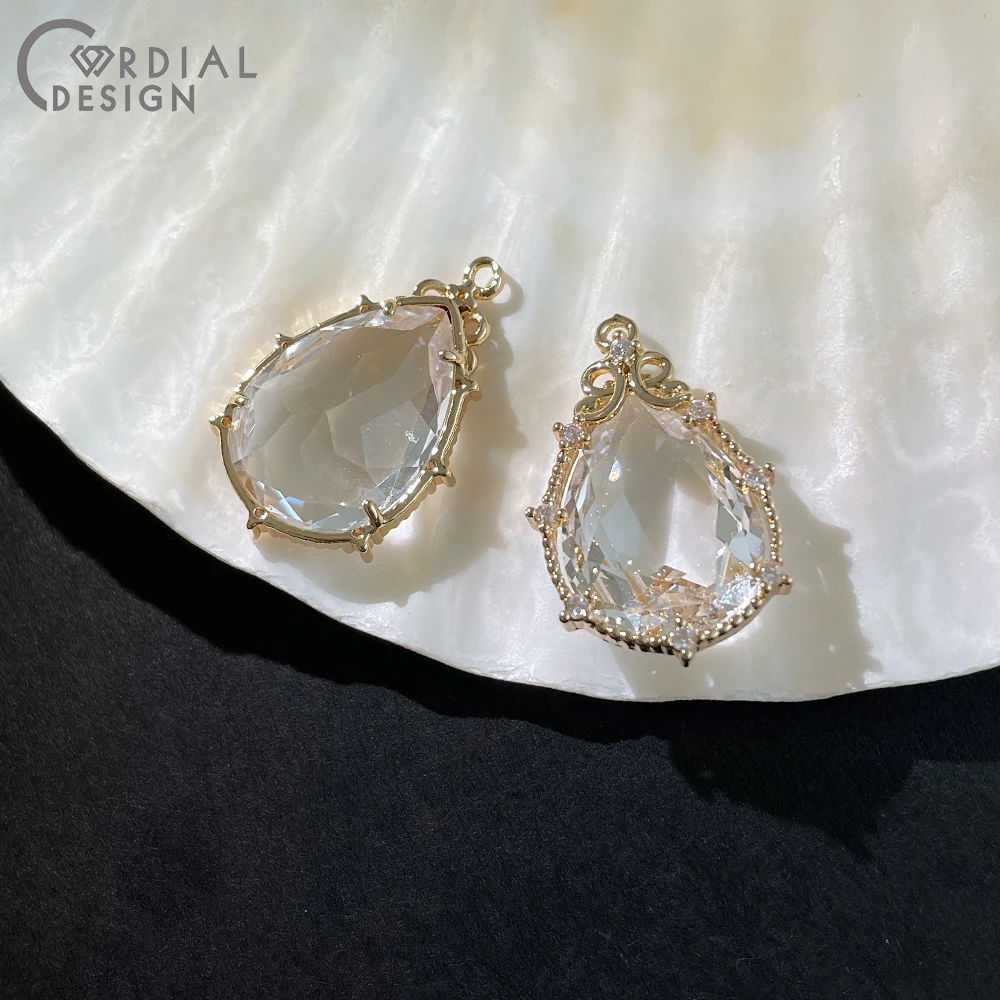 Cordial Design 50Pcs DIY Making/Crystal Pendant/Hand Made/Jewelry Accessories/Drop Shape/Charms/Jewelry Findings & Components 17 Cordial Design 50Pcs DIY Making/Crystal Pendant/Hand Made/Jewelry Accessories/Drop Shape/Charms/Jewelry Findings & Components - cordial