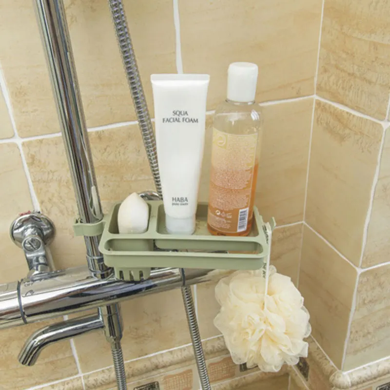 Household Faucet Clip Drain Rack Kitchen Sink Rag Bath Holder Soap Storage Box Kitchen Supplies