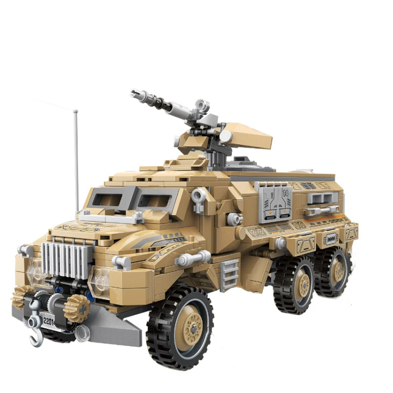 2021 World War 2 WW2 Army Military Soldier City Police SWAT Armor Vehicle Tank Model Building Blocks Bricks Kids Toys | Игрушки и хобби