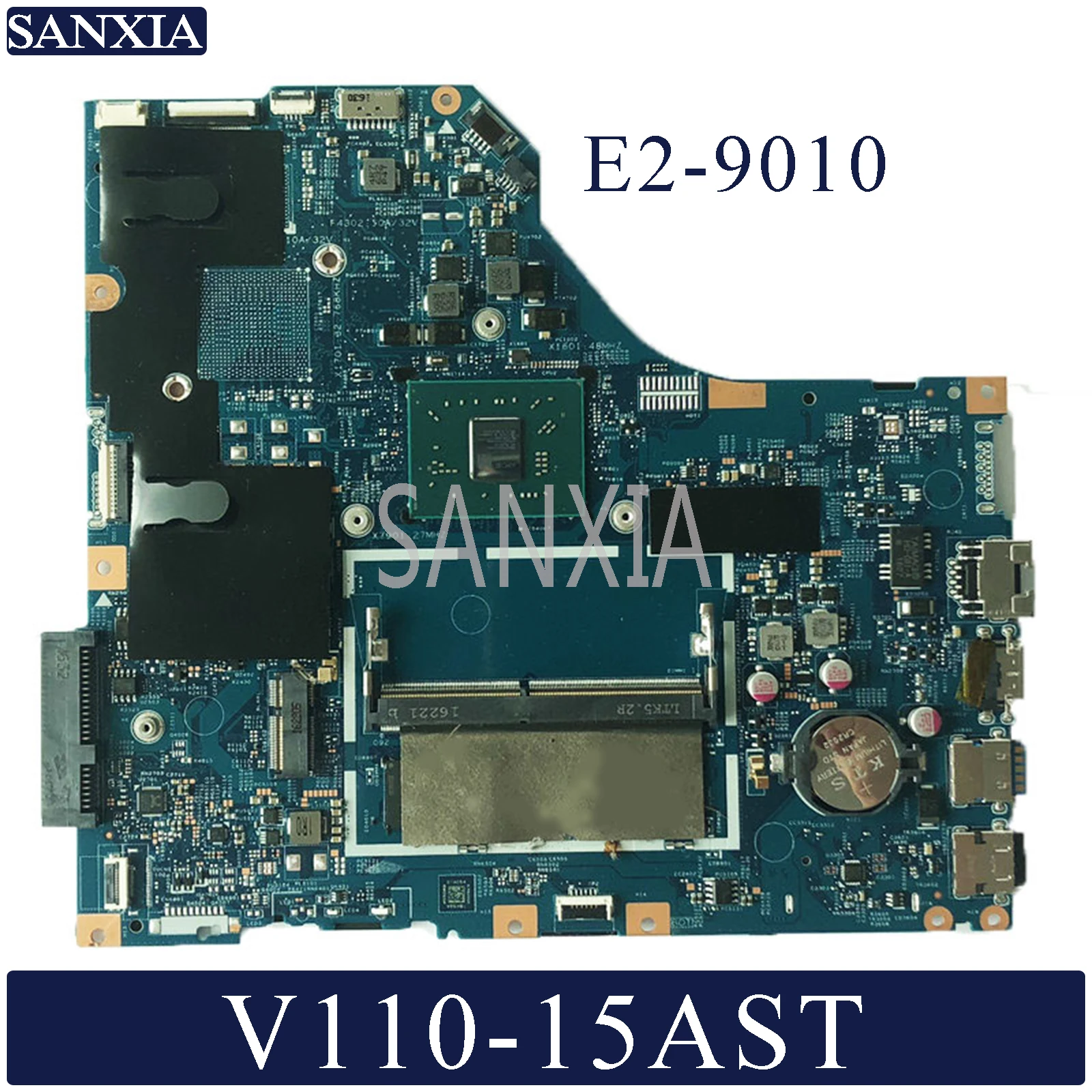 Kefu 15283-2 ноутбук материнская плата для Lenovo V110-15AST оригинальная материнская плата 4GB-RAM E2-9010