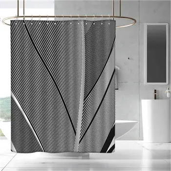

3D Printed Shower Curtain Hotel Quality, Machine Washable