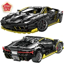 Super kit de carro centenário edição alta-tecnologia blocos de construção veículo kit modelo moc conjunto carro tijolos brinquedos presente de aniversário