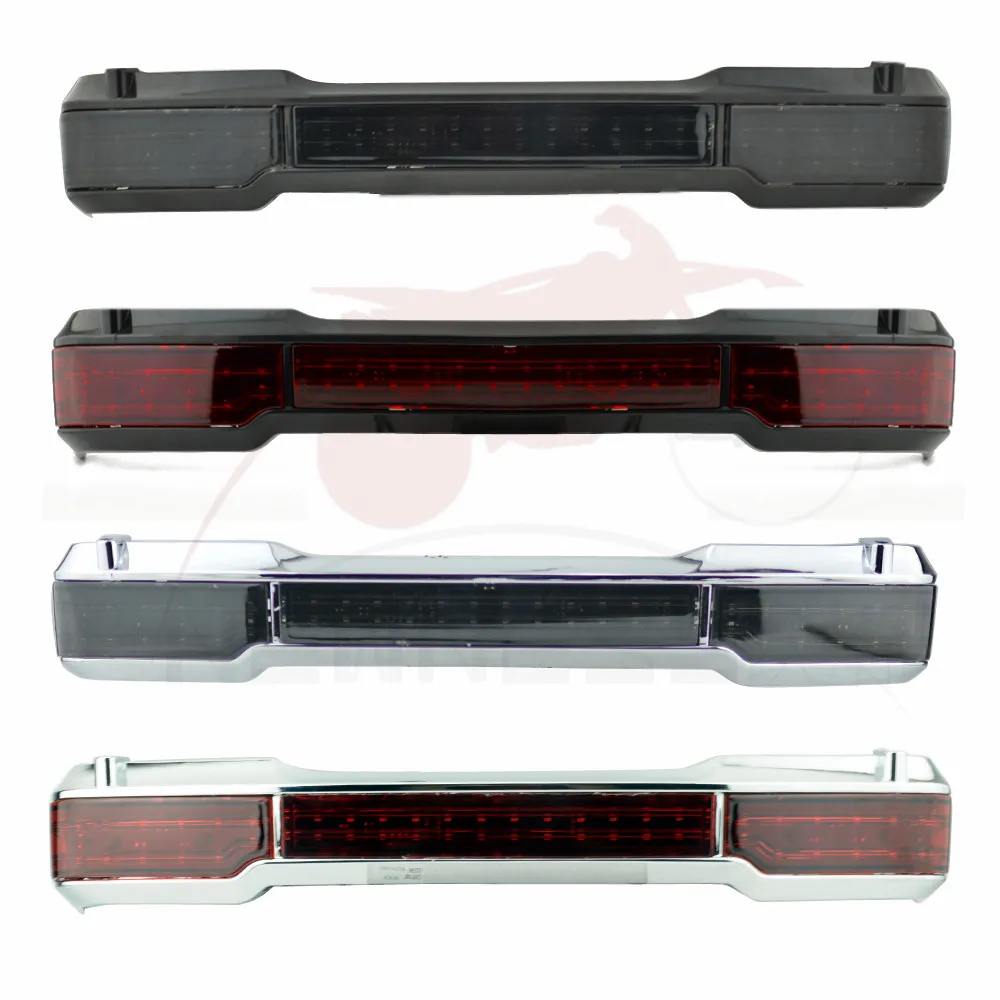 Small LED Tail Brake Light Accent Rear Box Signal For 1997-2008 Harley Touring Models with King Tour Pack Wrap | Автомобили и
