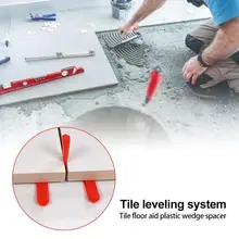 100pcs set Level Wedges Tile Spacers for Flooring Wall Ceramic Leveling Device Mainly Use for Laying Wall Tiles and Paving Tile ceramic tiles surface defect detection and classification