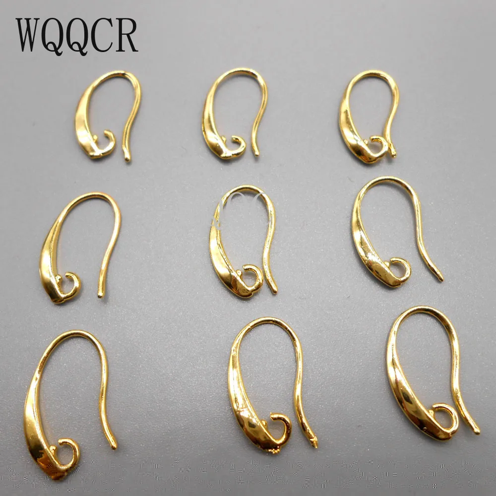 10pcs Wholesale Lot Gold Jewelry Findings 925 Silver Colorearring Pinch Hooks Earwire For