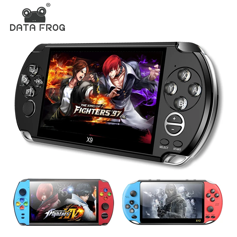 Tanie New Arrival 5.0 Cal duży ekran przenośny odtwarzacz gier wsparcie TV Out z MP3 kamera filmowa multimedialny odtwarzacz video konsola do gier