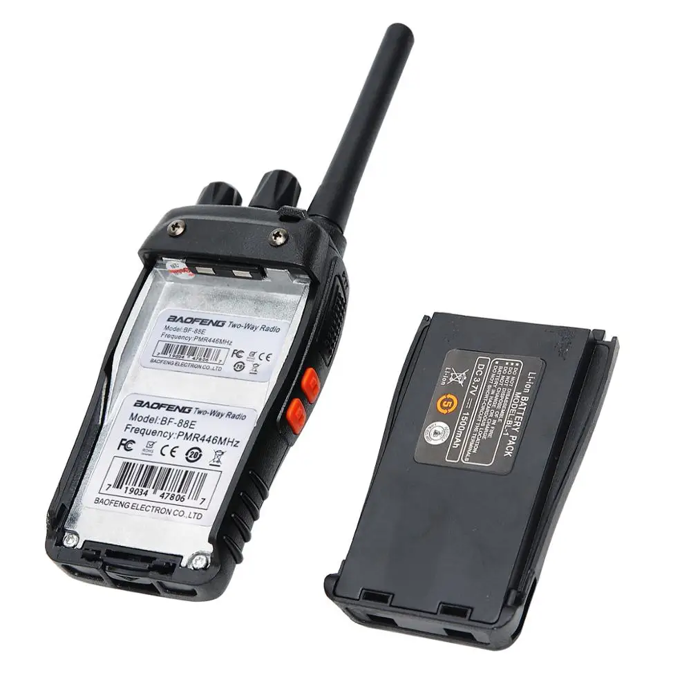 Фото 4 шт. Baofeng BF 88E обновления 888S рация UHF PMR446 0 5 W 16CH Европейский портативная cb станции 4 шт. Baofeng BF 88E обновления 888S рация UHF PMR446 0 5 W 16CH Европейский портативная cb станции