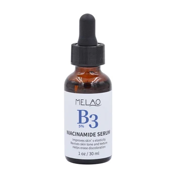 

Melao Niacinamide Stock Vitamin B3 Soothing Moisturizing Shrinking Pore Facial Serum Desalination Melanin Promotes Collagen Abso