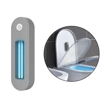 

UV Sterilization Toilet Light Motion Sensor Activated Rechargeable Solar Power Automatic Toilet Lid Sterilizer