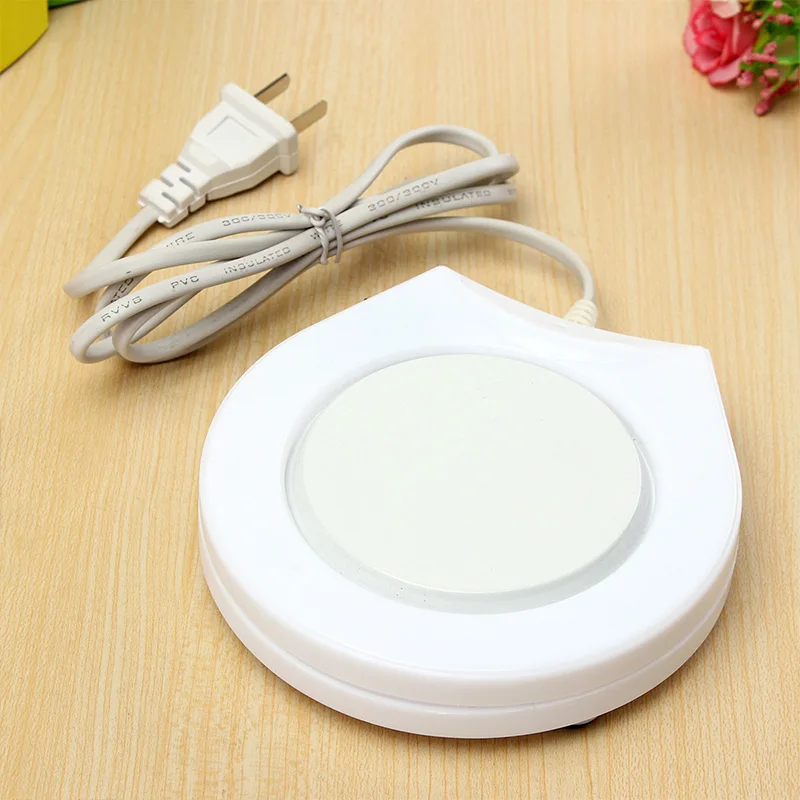 Protable Electronic Powered Coffee Heater Cup Warmer Pad US Plug Heating Coaster USB Mug Warmer