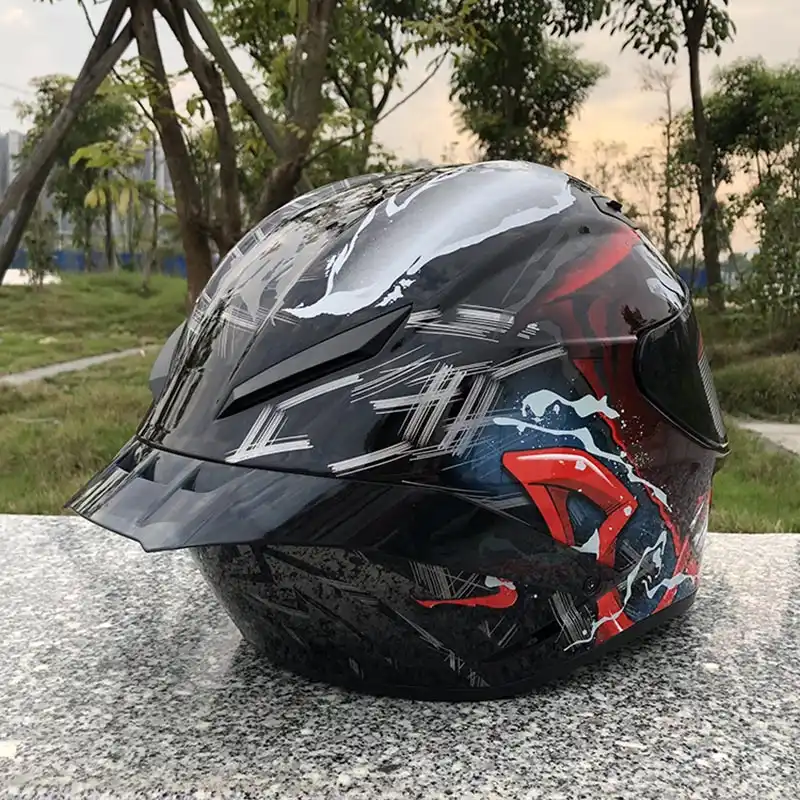 helmet single visor