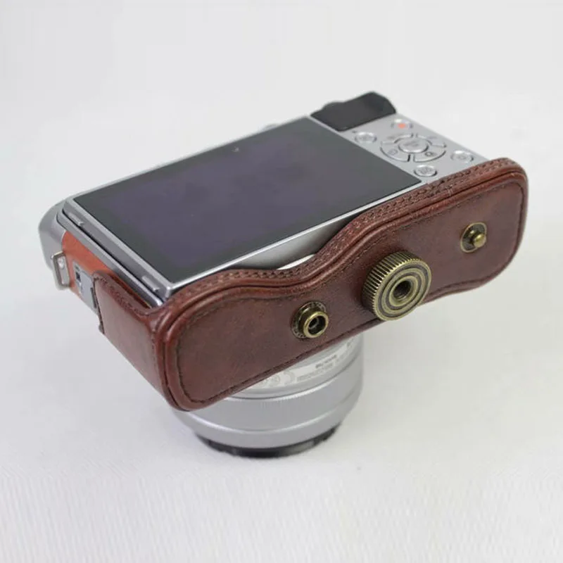 Камера сумка из искусственной кожи чехол для ЖК дисплея с подсветкой Fujifilm Fuji X A7 XA7