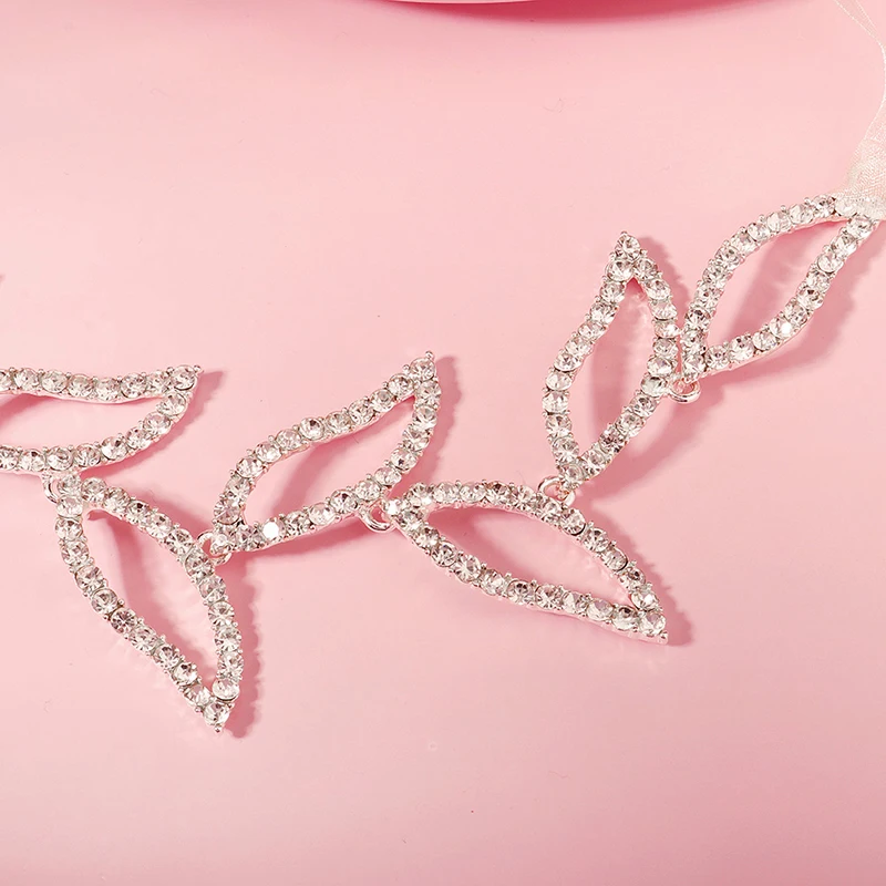 Handmade Rhinestone Headbands for Women Hair Accessories Wedding Hairband Bride Headpiece 2020 Prom Bridal Hair Jewelry Gifts