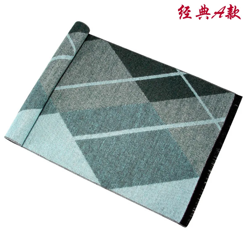 

Men's Scarf,plaid Square Scarf,winter Warm Scarf Men,thick Plaid Scarf,striped Scarf,men's Velvet Scarf,winter Men's Scarf
