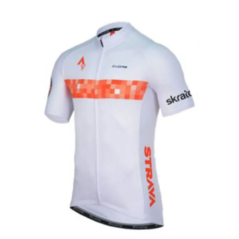 Ropa Ciclismo триатлон Мужская велосипедная Джерси с коротким рукавом рубашки Pro team Strava летняя быстросохнущая одежда для велоспорта - Цвет: 3