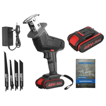 

Electric Saw Reciprocating Saw for Wood Metal Cutting DIY Power Saws with 4 Saw Blades