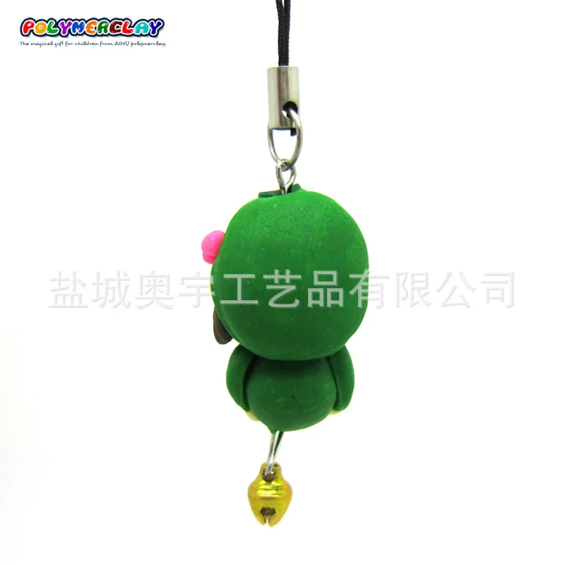 South Korea Creative Mobile Phone Pendant Polymer Clay Artificial Pendant Mobile Phone DIY Small Gifts Squishy Mobile Phone Acce