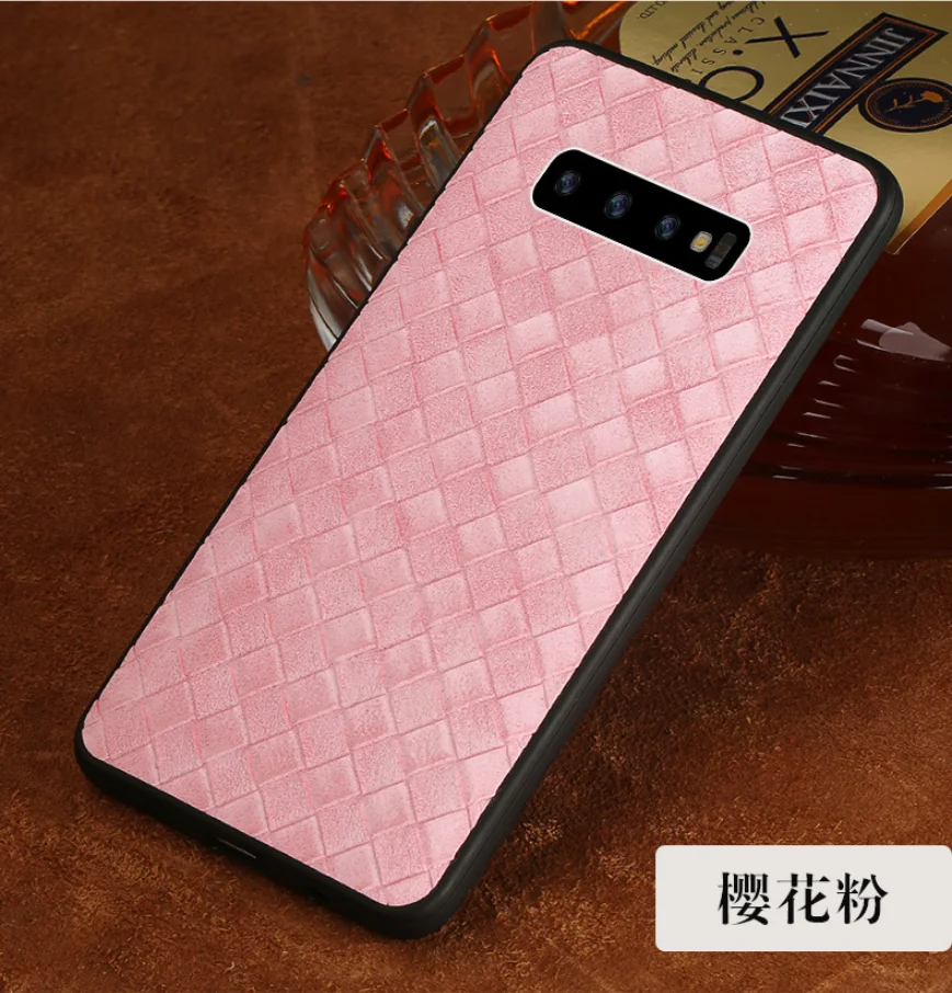 Роскошный противоударный чехол из натуральной кожи для телефона samsung galaxy A50 A70 A40 A20 Note 8 9 10 S8 S9 S10 plus чехол для телефона