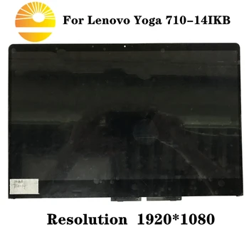 

New For Lenovo Yoga 710-14 Yoga 710 14 Yoga 710-14IKB 80V4002NCD 1080P LCD LED Touch Screen Assembly with frame