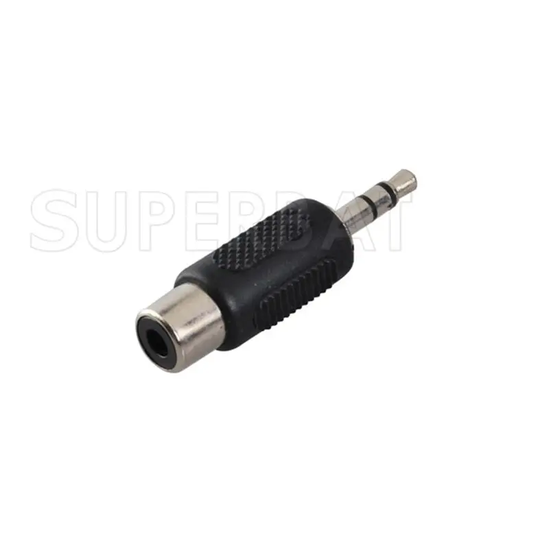 

Superbat RCA Female to 3.5mm 1/8" Male Audio Converter Cable Cord Adapter RF Coaxial Connector