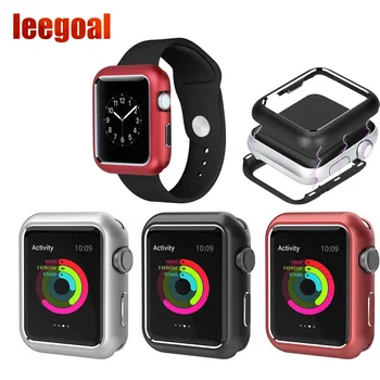 

Fall resistance Alloy Stainless Steel Case For Apple Watch iWatch Series 1/2/3/4 Cover Frame Full Protection 42mm 38mm 44mm 40mm
