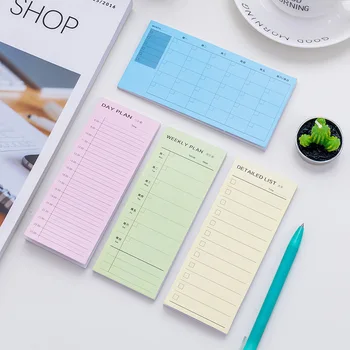 

Weekly Daily Planner 30 Sheets Desk Cartoon Sticky Notes Stickers Paper Korean Stationery To Do List Office Supplies Sticky memo