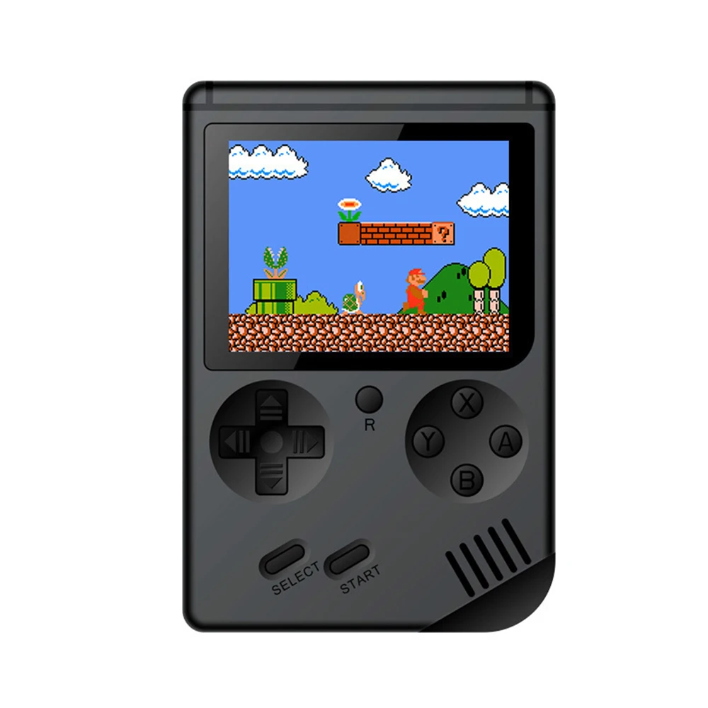 Видео игра 8 бит ретро мини Карманный ручной игровой плеер встроенный 168