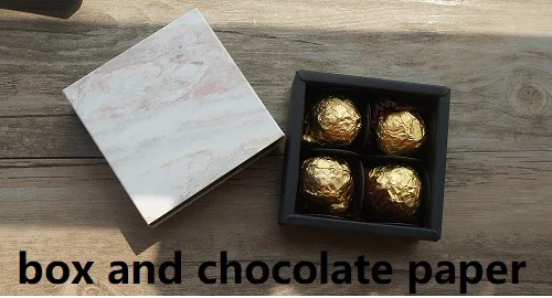 box chocolate paper 8,9*8,9*3,5 см черно-белая классическая Смешанная стильная Подарочная коробка для шоколада 10 комплектов конфетных коробок на День святого Валентина DIY ручной работы для использования на свадьбе - Цвет: box chocolate paper