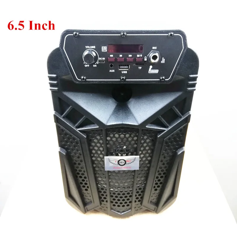 

6.5 Inch Bluetooth Trolley Speakers Built-in Li Battery Bluetooth Colorful Lights Mic Large Volume Audio Home Party Subwoofer