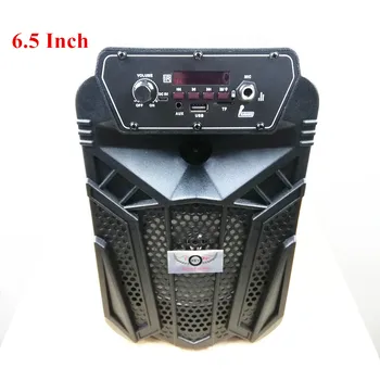 

6.5 Inch Bluetooth Trolley Speakers Built-in Li Battery Bluetooth Colorful Lights Mic Large Volume Audio Home Party Subwoofer