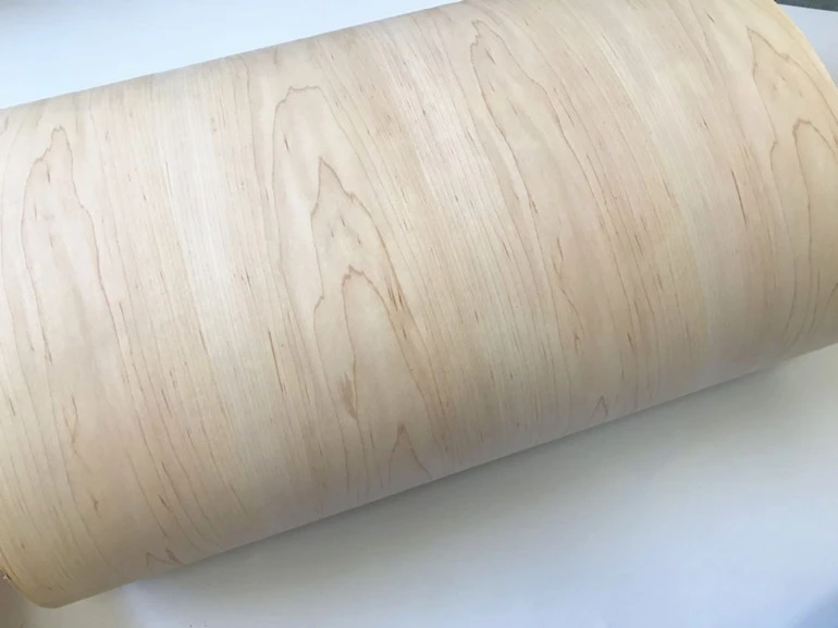 

Reconstituted Natural Genuine White Maple Veneer Slice for Furniture 50cm x 250cm 0.2mm thick C/C