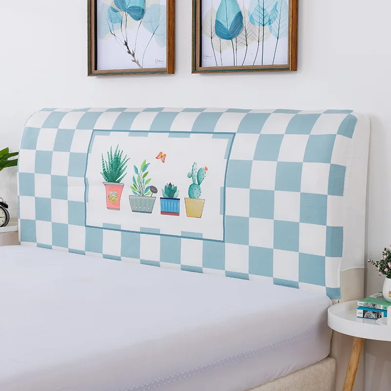 

Simple Modern Elastic All-inclusive Bed Cover European Solid Wood Bed Cover Dust Cover 1.5 M 1.8 M Bed Protection Cover Fitted