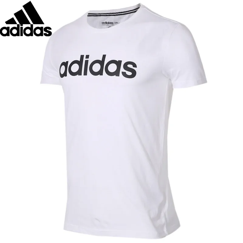 Adidas Новое поступление NEO лейбл M CE LOGO TEE Для мужчин футболки короткий рукав спортивная DW7910