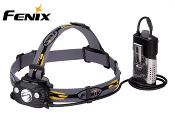 

Fenix HP30R Cree XM-L2 and XP-G2 R5 LED 1750 lumens Headlamp with two Fenix ARB-L18-2600 batteries---black